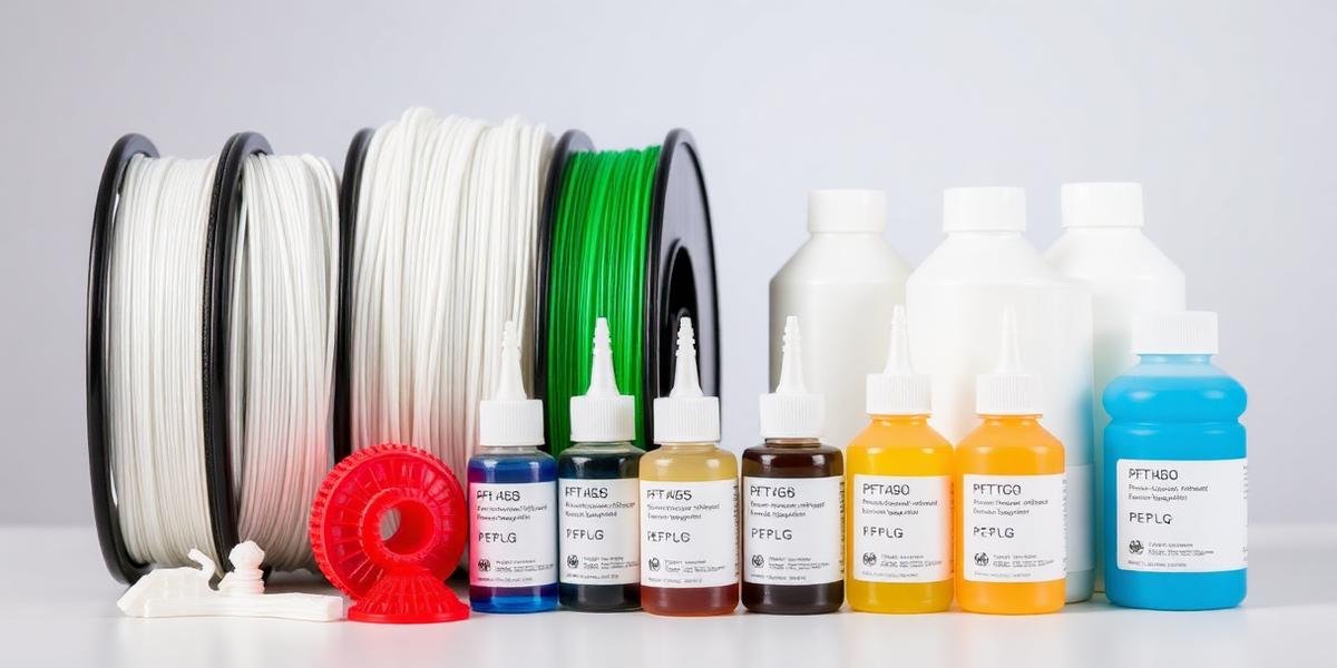 3D Printing Materials Showcase